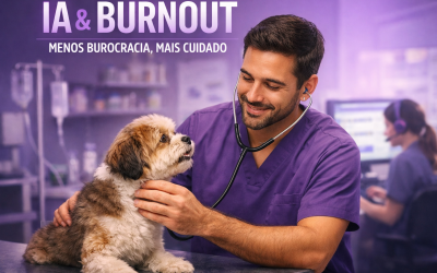 IA e burnout na medicina veterinária
