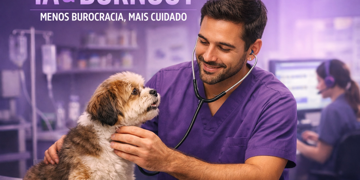IA e burnout na medicina veterinária