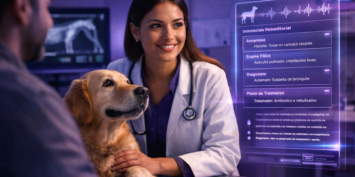 IA e burnout veterinário