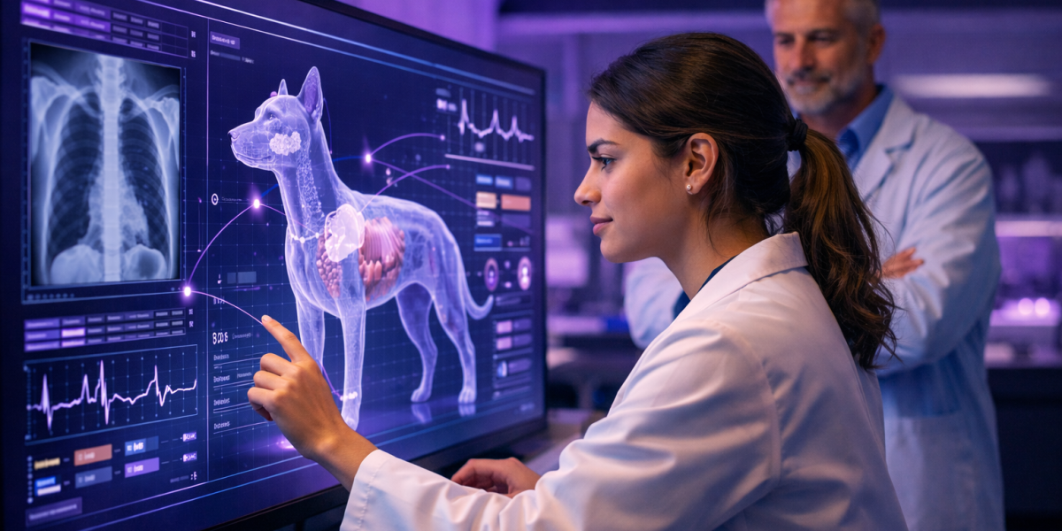 IA na educação veterinária