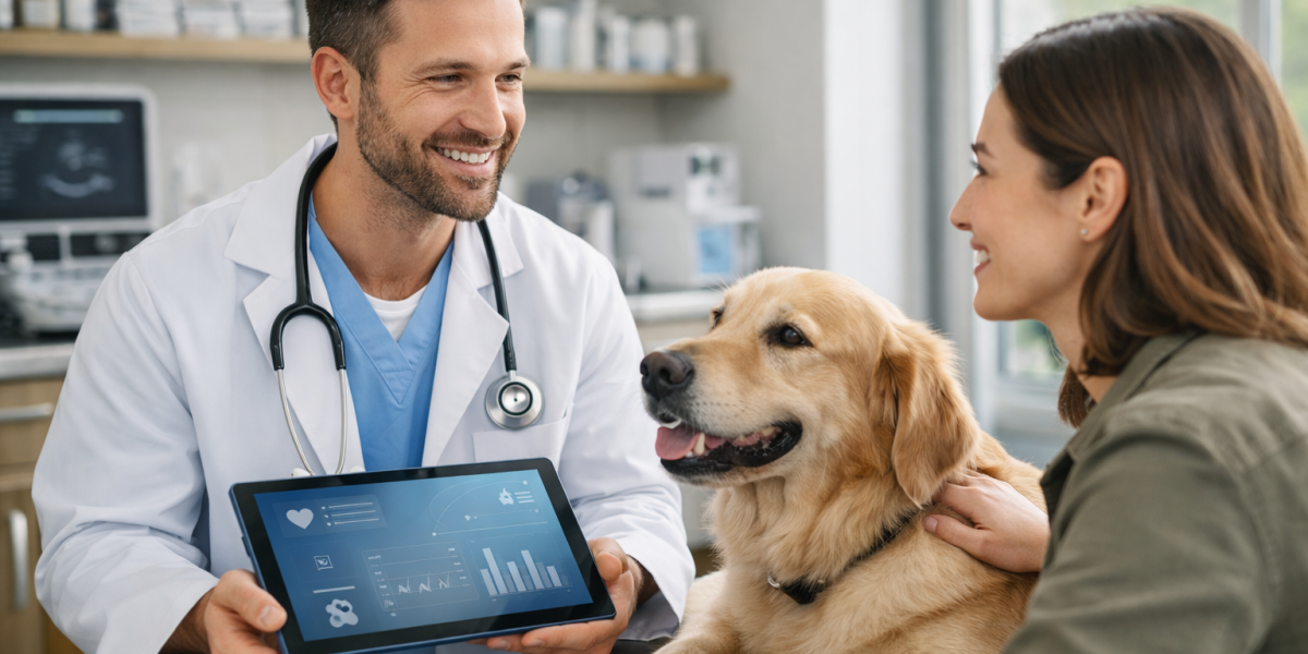 automação e empatia na clínica veterinária