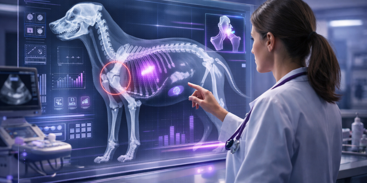 interpretação de exames veterinários com IA